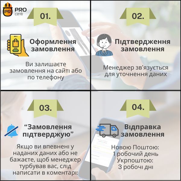 Кофта чоловіча робоча REIS, толстовка флісова з капюшоном LH-NA-P GN фото
